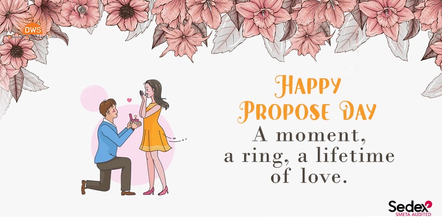 Happy Propose Day:  A moment, a ring, a lifetime of love